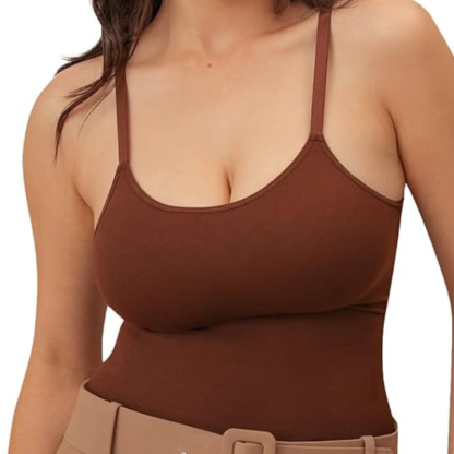 Scoop Cami Tank With Adjustable Compression Top