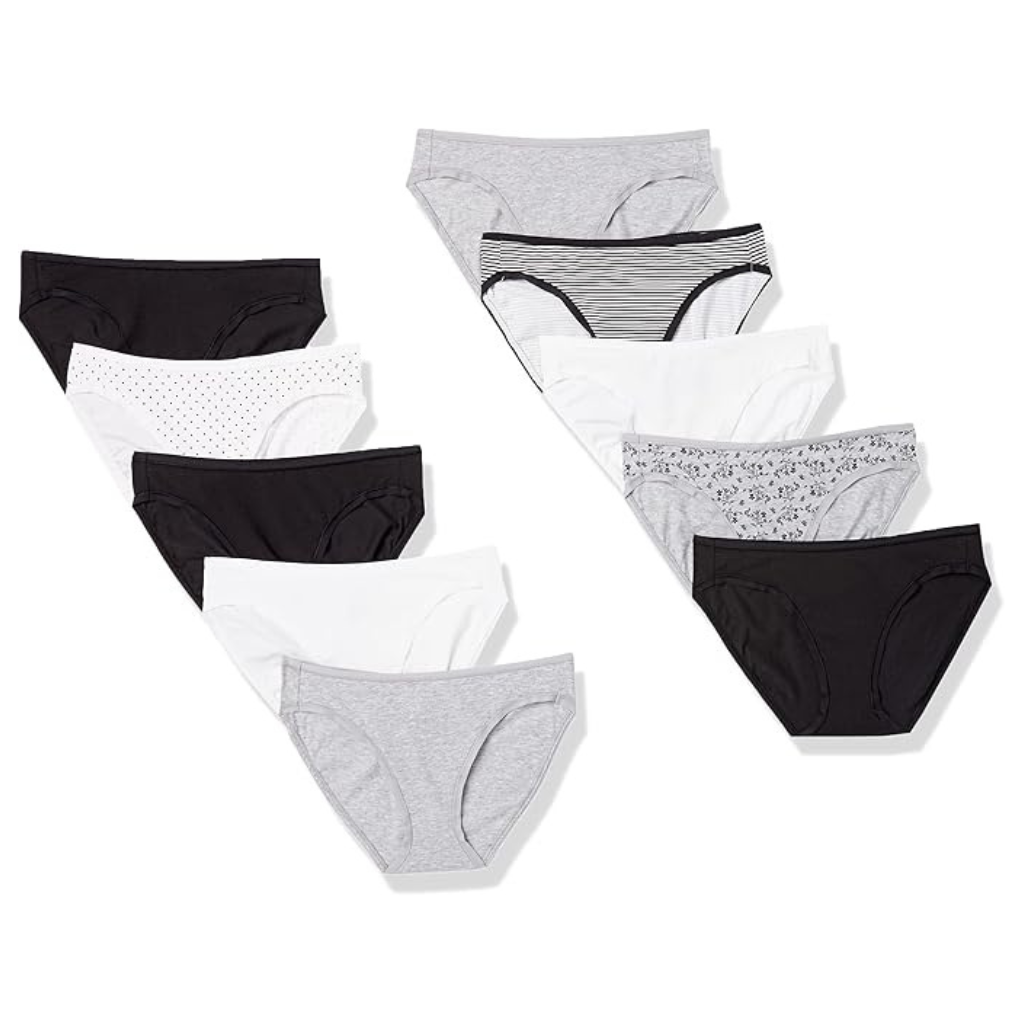  Spandex Bikini Brief Underwear For Women