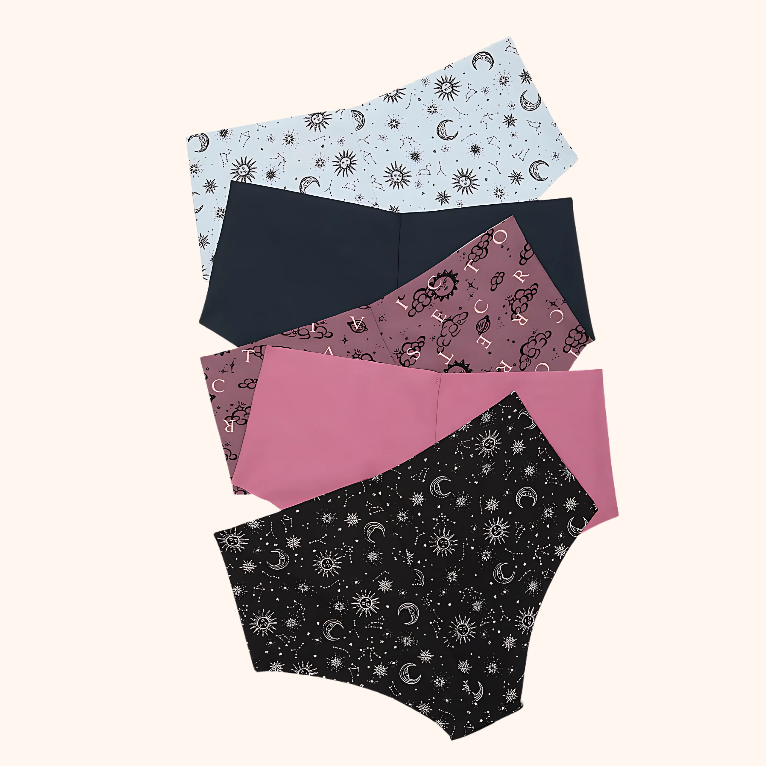 Pack Of 5 No Show Cheeky Panties
