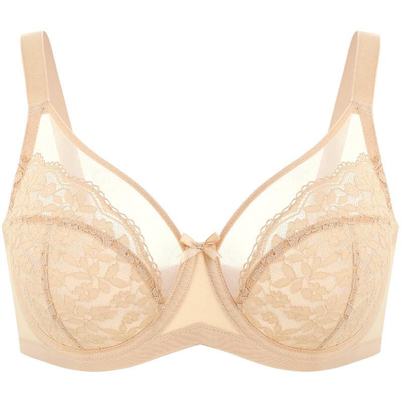 Daisy Floral Lace Minimizer Bra