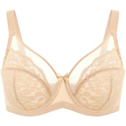 Daisy Floral Lace Minimizer Bra