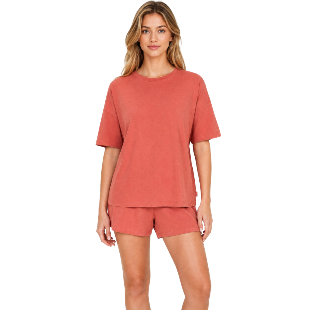 Soft Comfywear Tshirt And Shorts Pajama Set for Women
