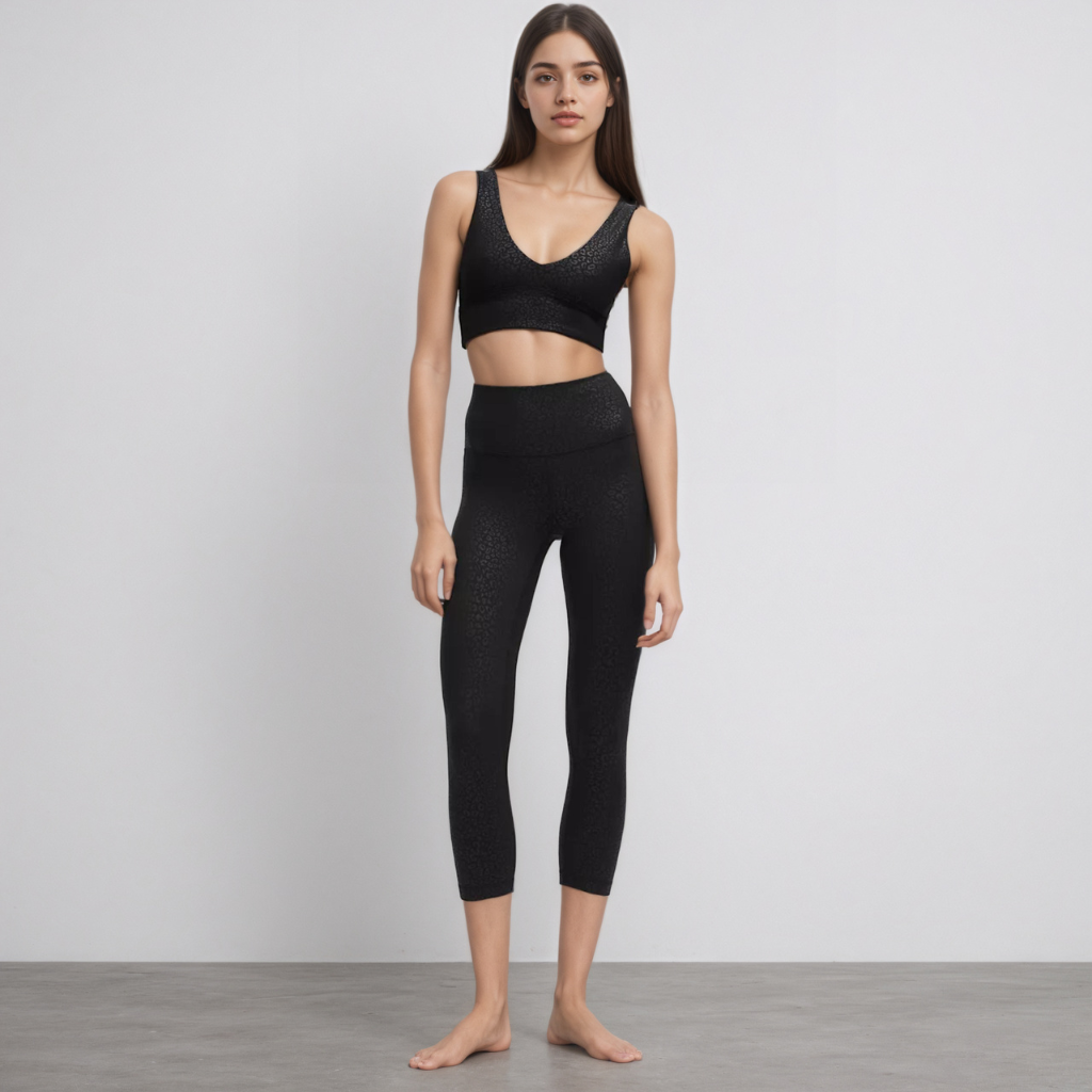 Women Leopardo printed V Shape Bra For Light Support