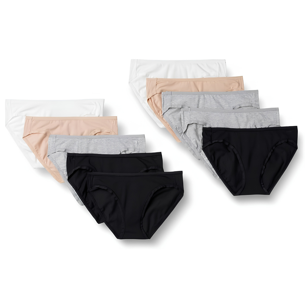 Spandex Bikini Brief Underwear For Women