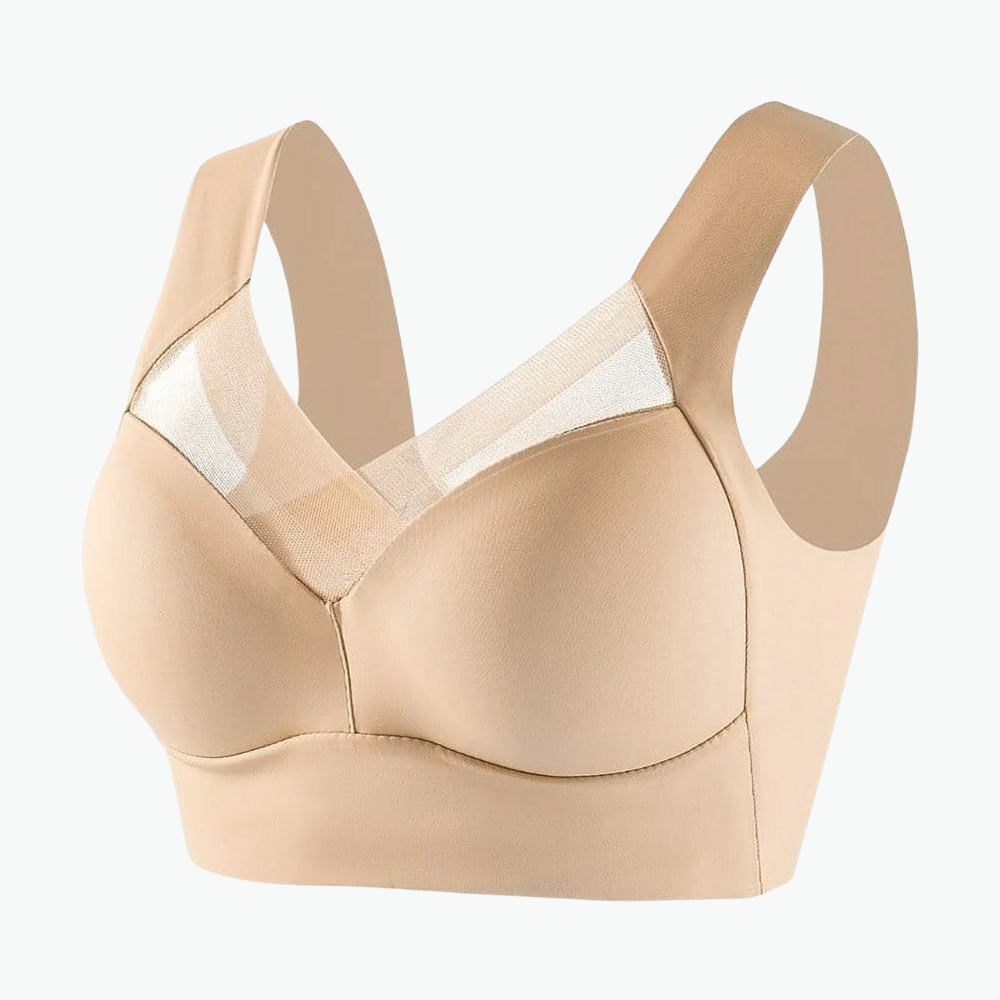Plus Size Everyday Bra Seamless Full Coverage Push Up