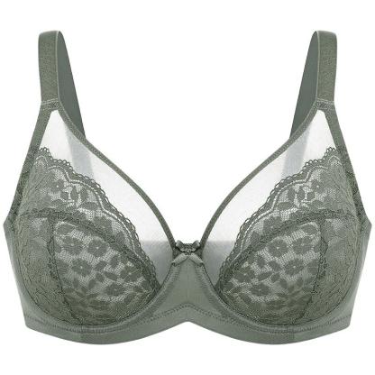 Daisy Floral Lace Minimizer Bra
