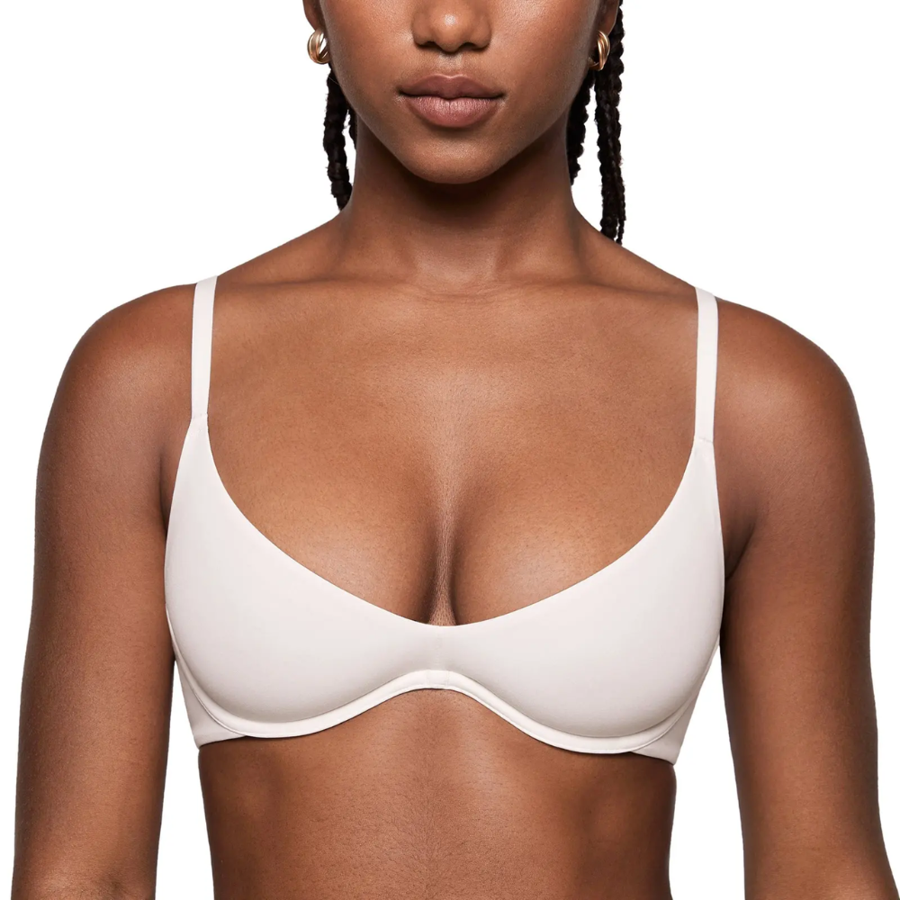 Lightweight Underwire Seamless Plunge Bra For Women