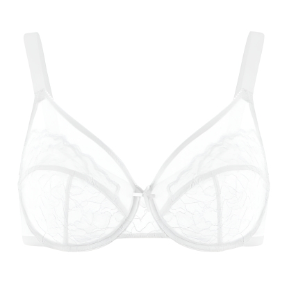 Full Coverage Plus Size Underwire Bra Adjustable Straps