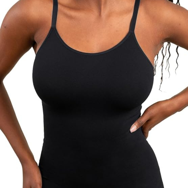 Scoop Cami Tank With Adjustable Compression Top