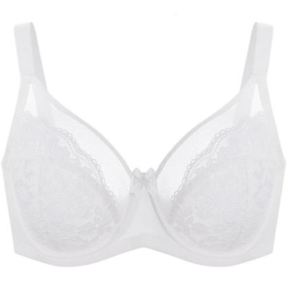 Daisy Floral Lace Minimizer Bra