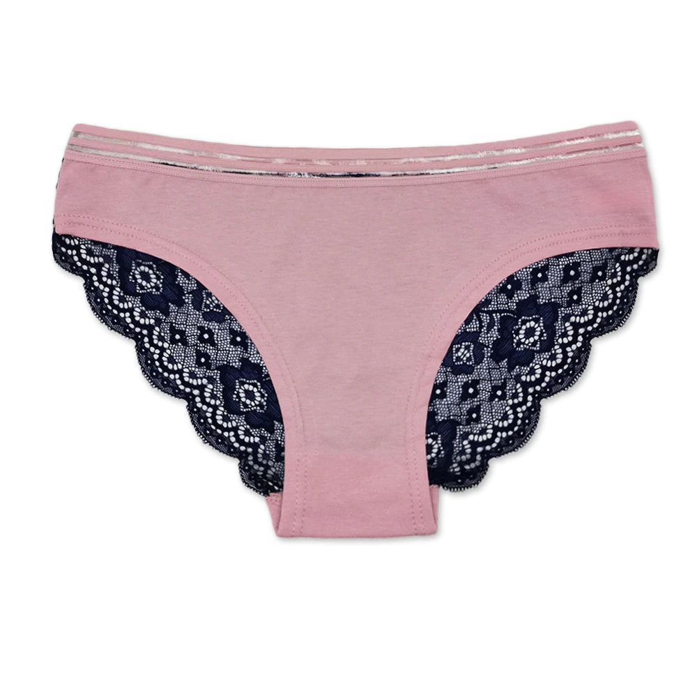 5 Pieces Women Low Rise Cotton Panties-Comfy Women Underwear