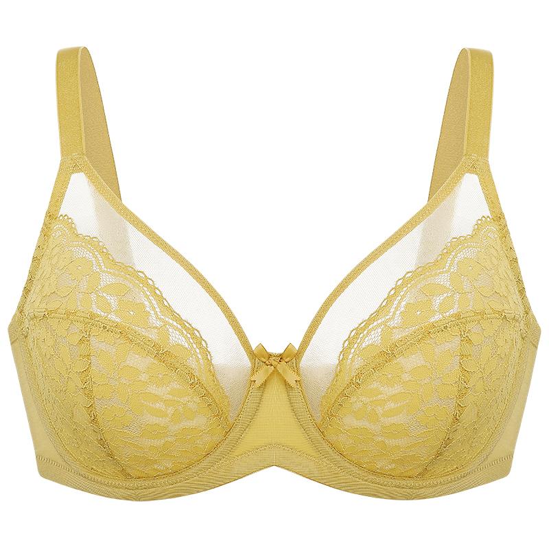 Daisy Floral Lace Minimizer Bra