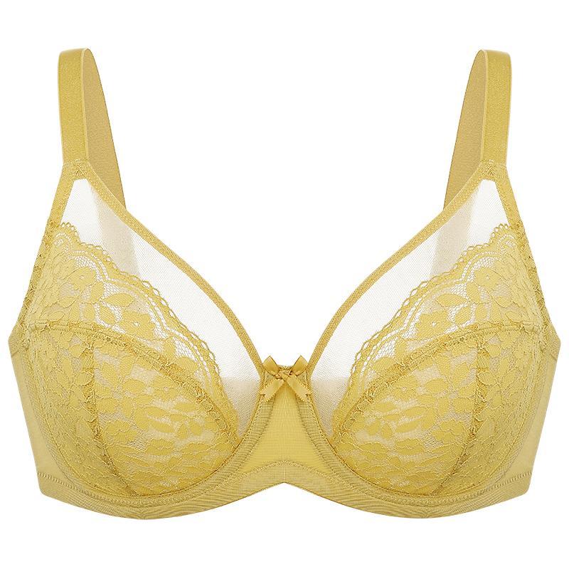 Daisy Floral Lace Minimizer Bra