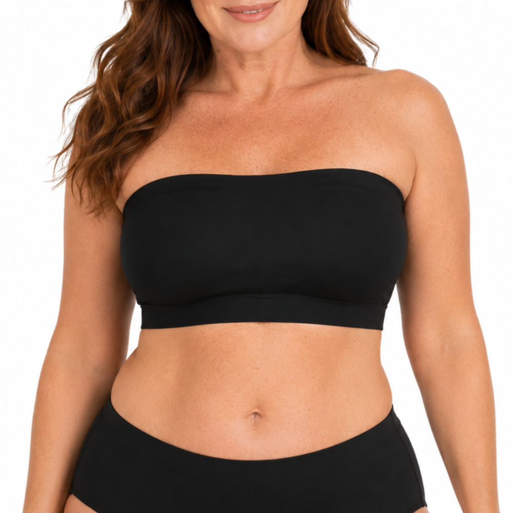 Strapless Non Slip Wireless Bandeau Bra For Women