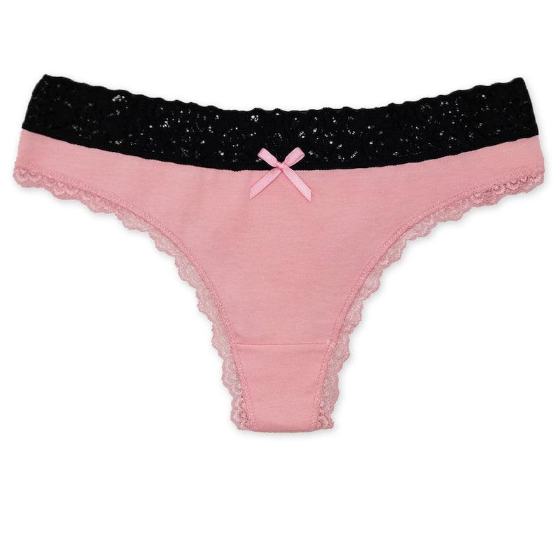 6 Pieces G String Cotton Underwear Set-Comfy Women Underwear