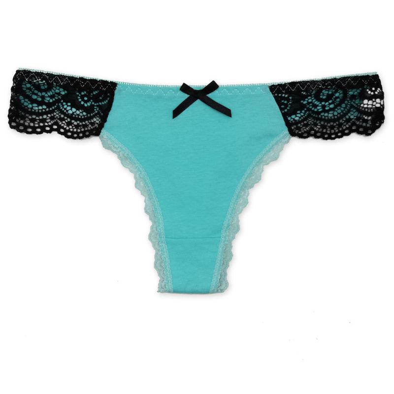 6 Pieces G String Cotton Underwear Set-Comfy Women Underwear