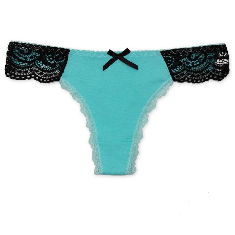 6 Pieces G String Cotton Underwear Set-Comfy Women Underwear