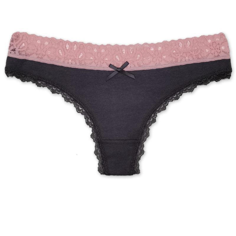 6 Pieces G String Cotton Underwear Set-Comfy Women Underwear