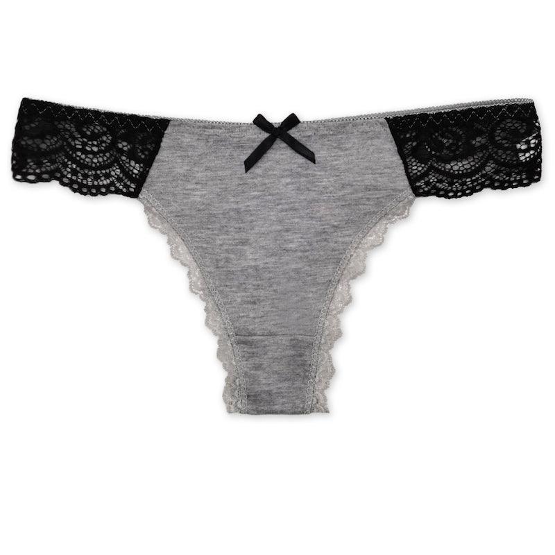 6 Pieces G String Cotton Underwear Set-Comfy Women Underwear