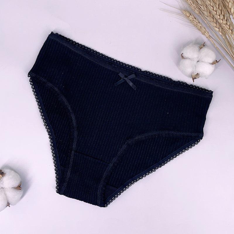 6 Pieces Lace Cotton Underpants Set-Comfy Women Underwear