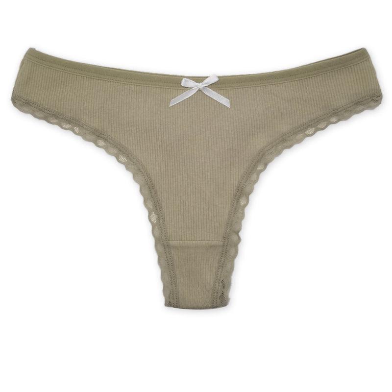 6 Pieces Low Rise Cotton Underpants Set - Comfy Women Underwear