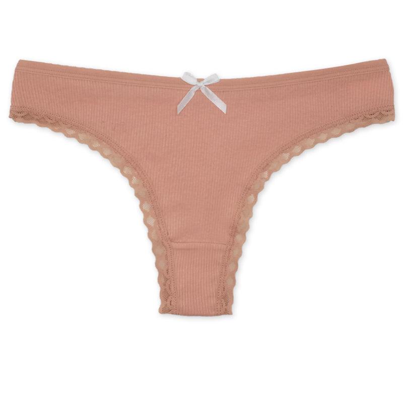 6 Pieces Low Rise Cotton Underpants Set - Comfy Women Underwear