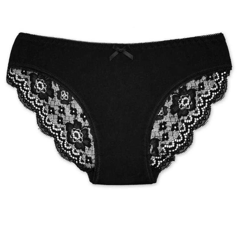 6 Pieces Low Rise Lace Underwear Set-Comfy Women Underwear