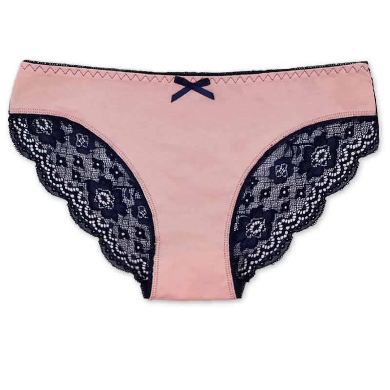 6 Pieces Low Rise Lace Underwear Set-Comfy Women Underwear