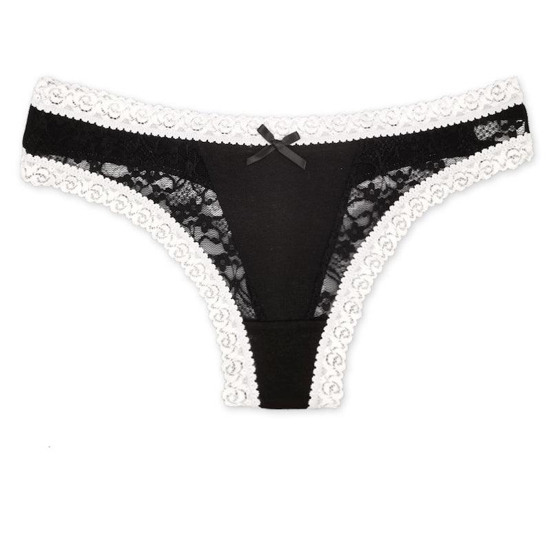 6 Pieces Low Waist Underwear Set-Comfy Women Underwear