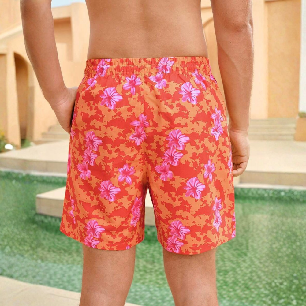 Printed Beachwear Vacation Matching Outfit Set