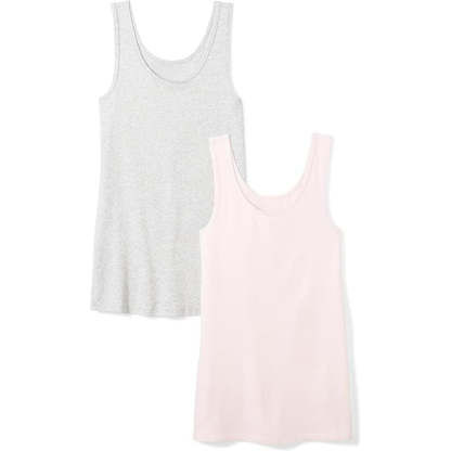 Set of 2 Slim Fit Tank Tops