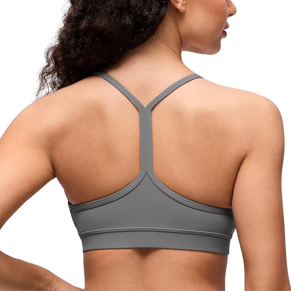 Butterluxe Y Back Sports Bra Low Impact Yoga Top For Women