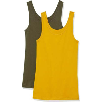 Set of 2 Slim Fit Tank Tops