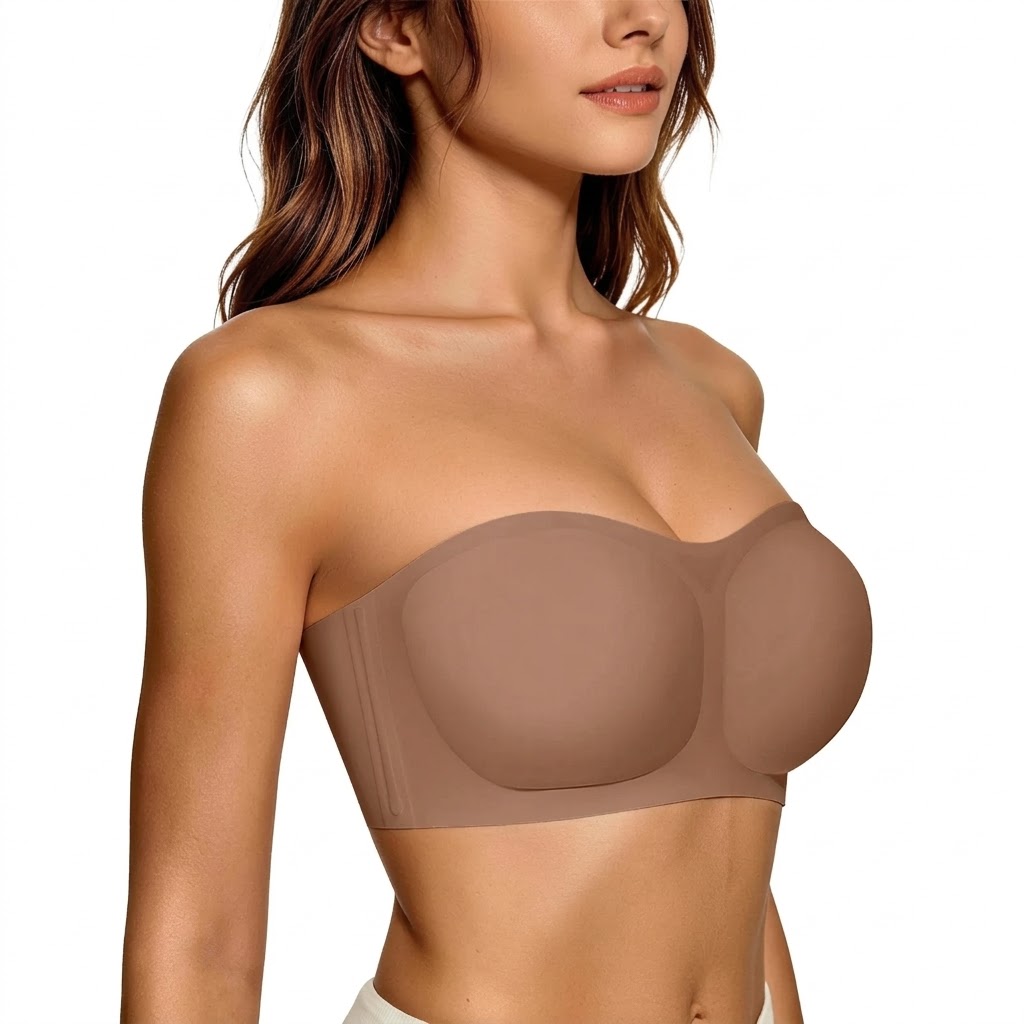 Women Strapless Bras Push