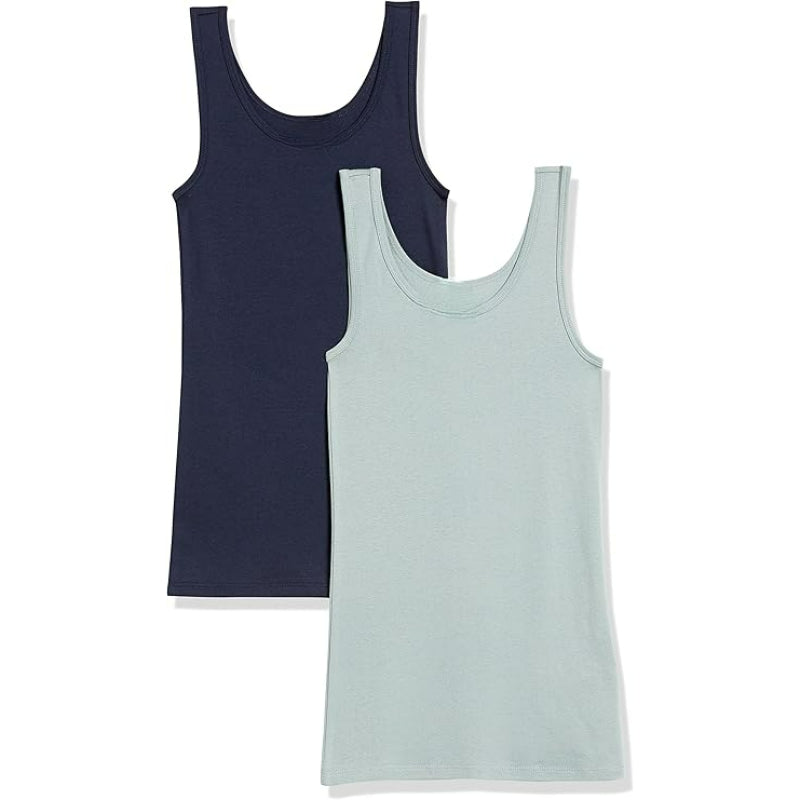 Set of 2 Slim Fit Tank Tops