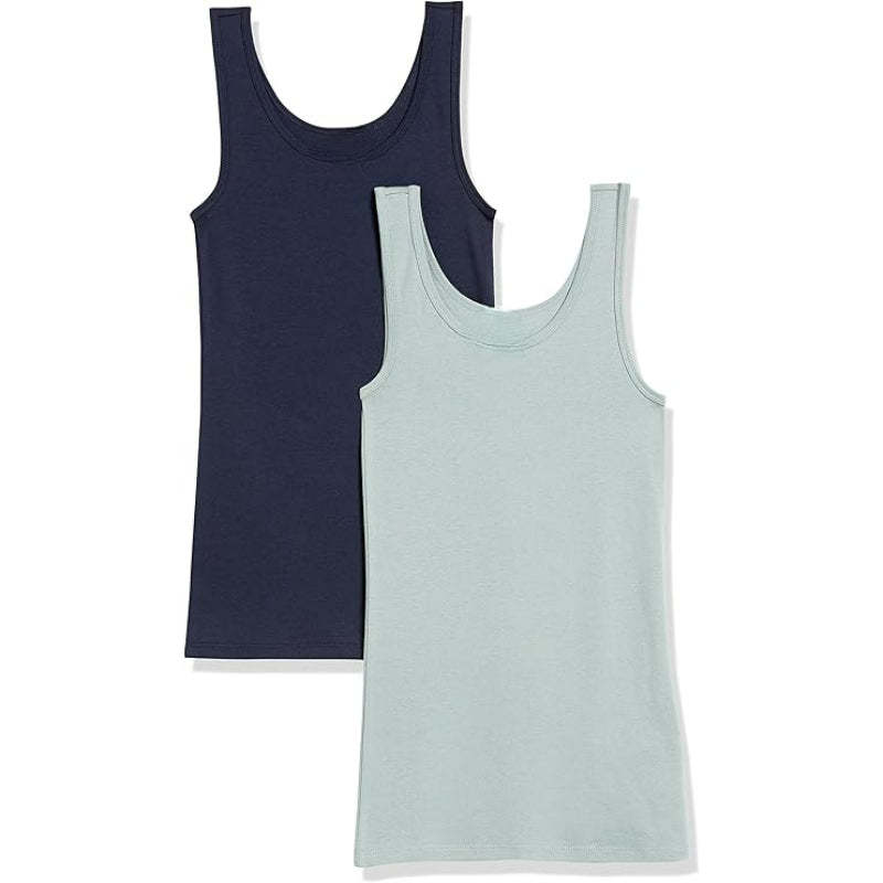 Set of 2 Slim Fit Tank Tops