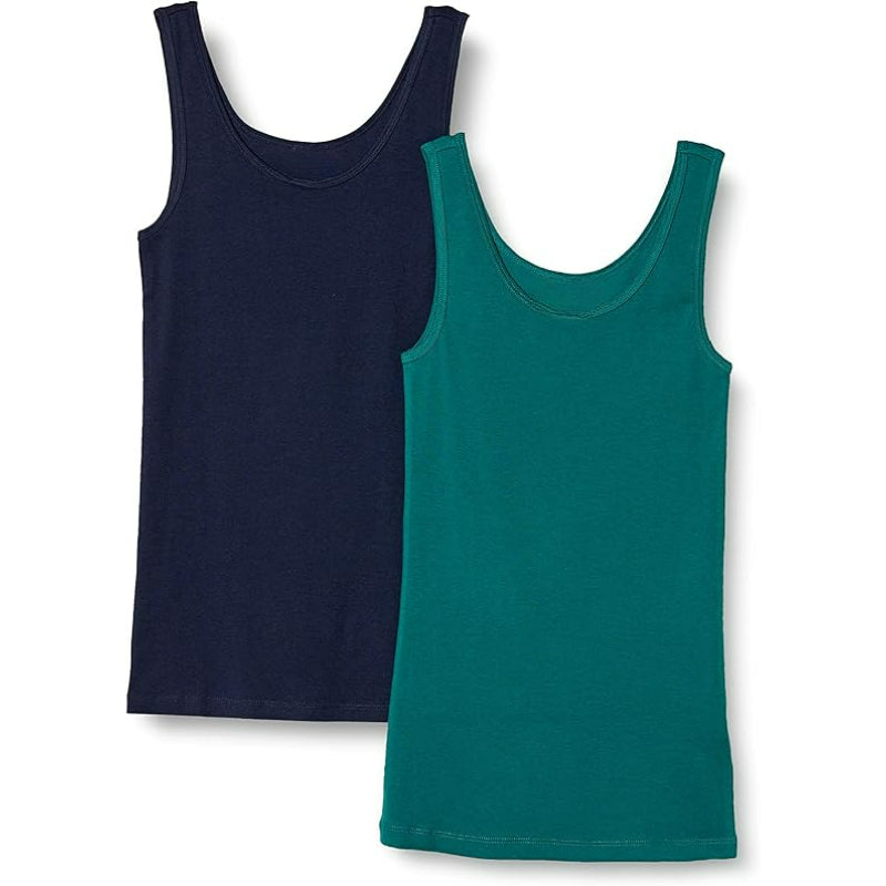 Set of 2 Slim Fit Tank Tops