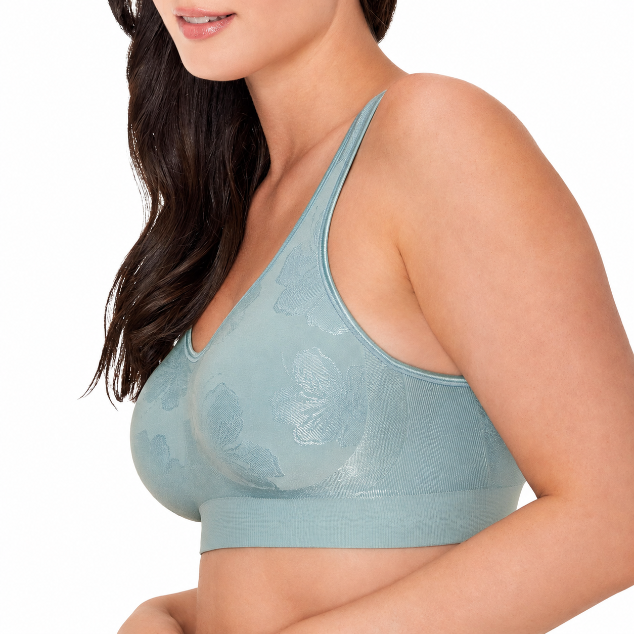 Adjustable And Supportive Wireless Bra For Women