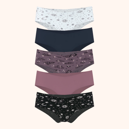 Pack Of 5 No Show Cheeky Panties