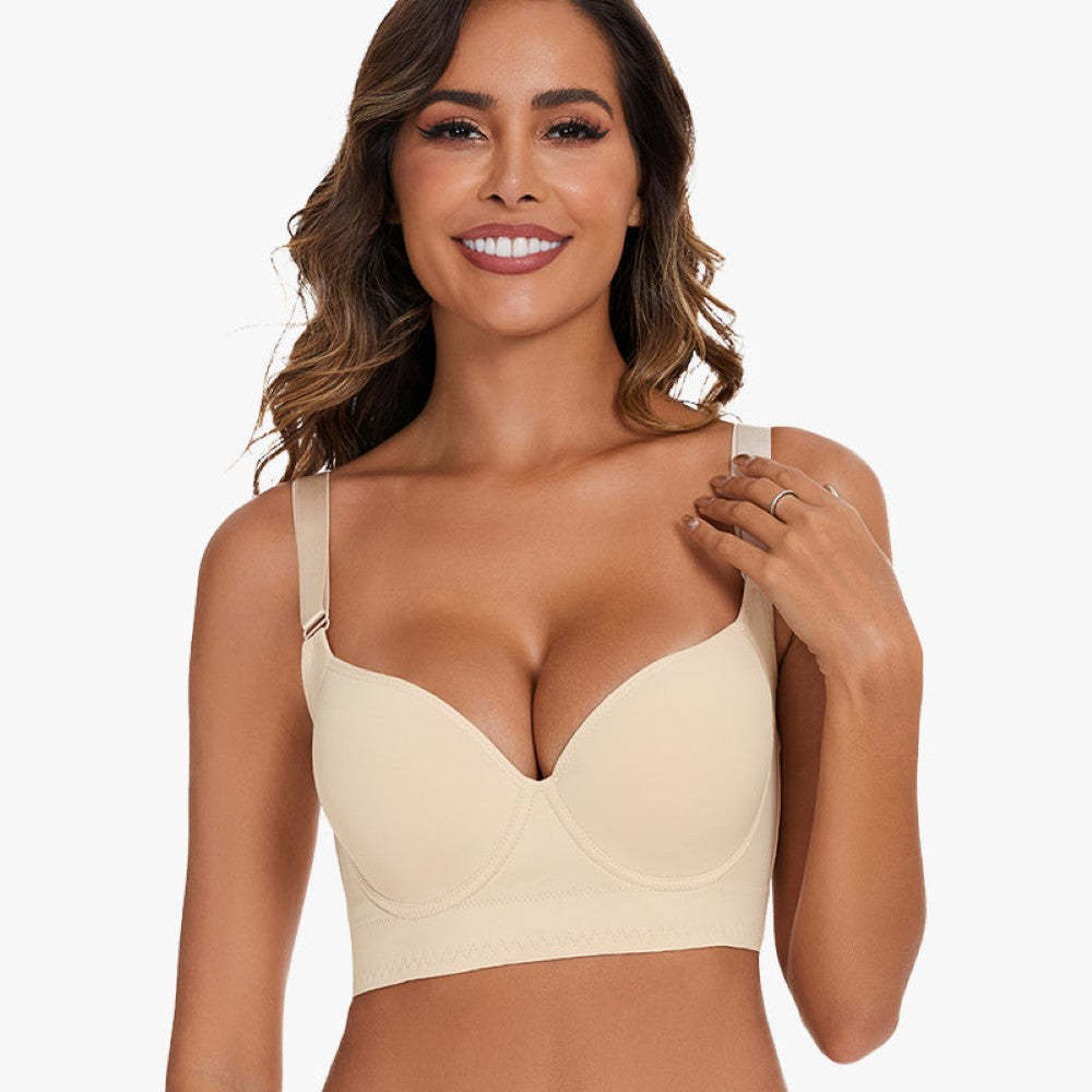 Streamlined Elevation Underwire Push Up Bra