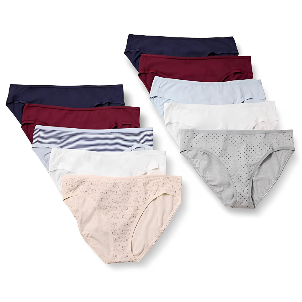  Spandex Bikini Brief Underwear For Women