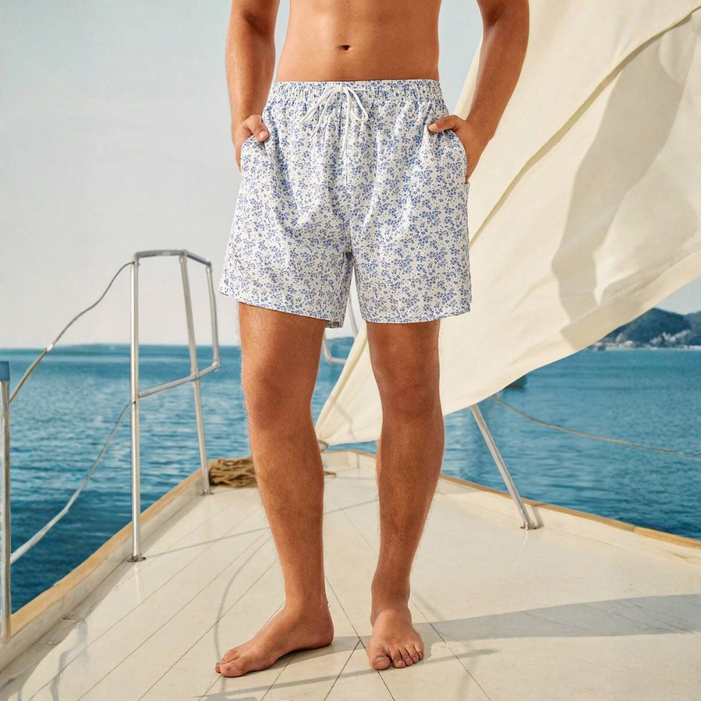 Printed Beachwear Vacation Matching Outfit Set