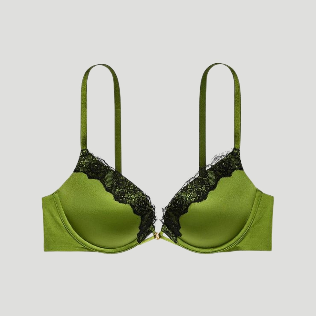 Bombshell Add 2 Cups Lace Trim Push Up Bra