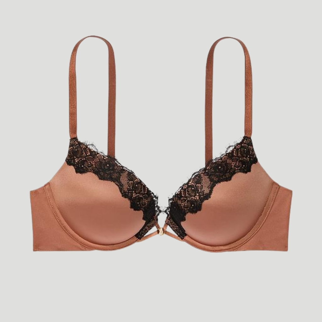 Bombshell Add 2 Cups Lace Trim Push Up Bra