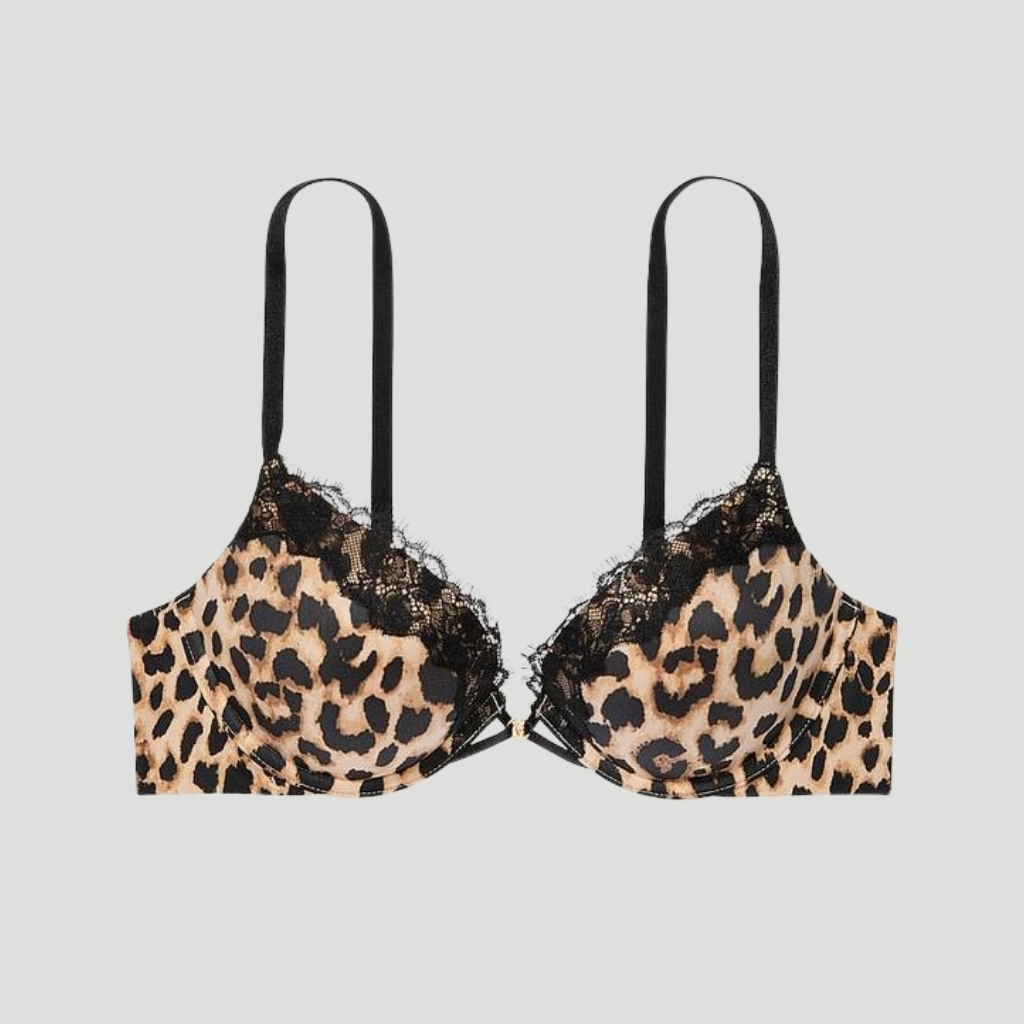 Bombshell Add 2 Cups Lace Trim Push Up Bra