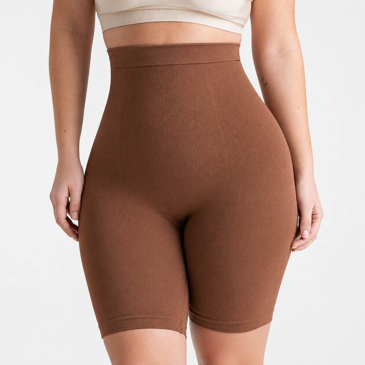 High Rise Shapewear Shorts For Women