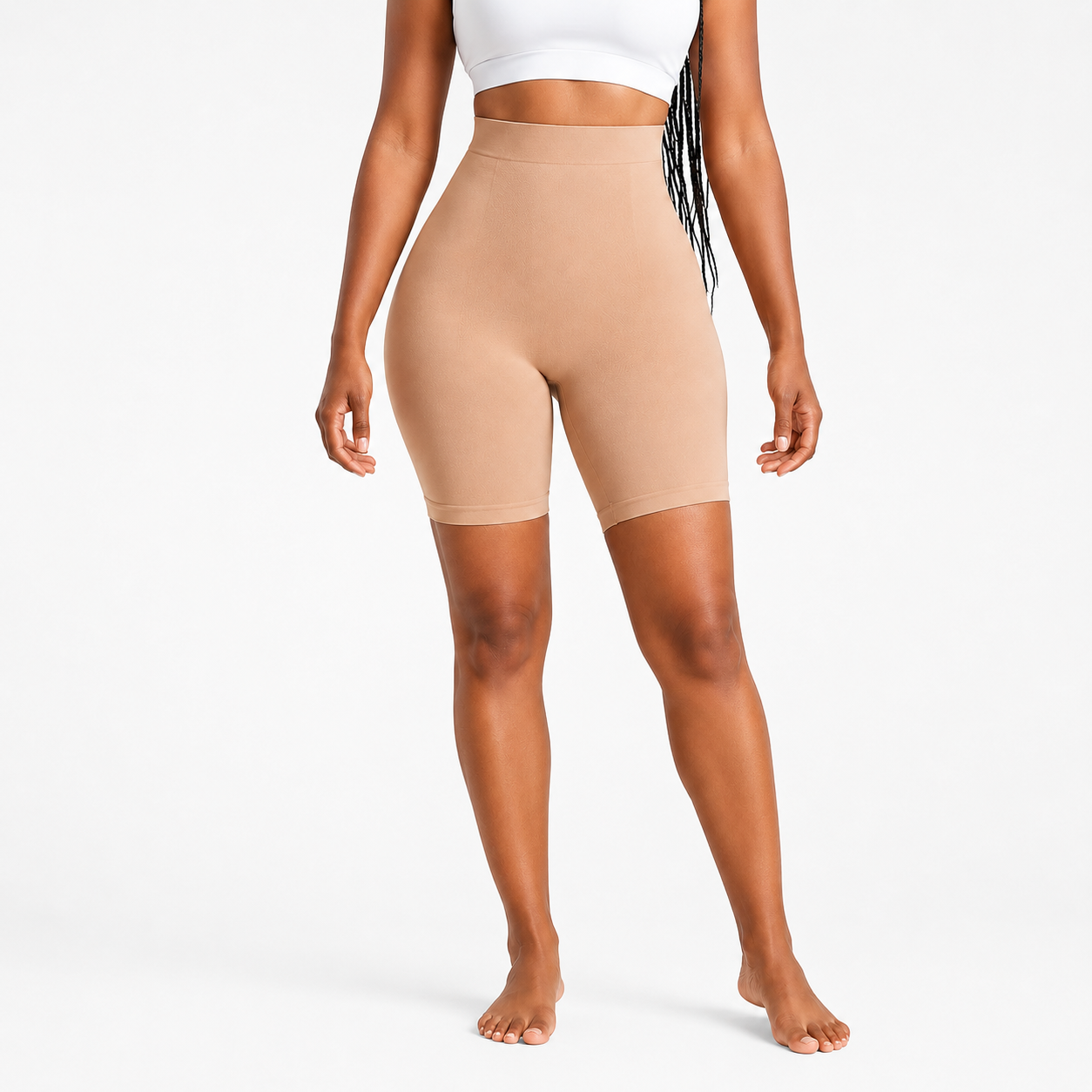 High Rise Shapewear Shorts For Women