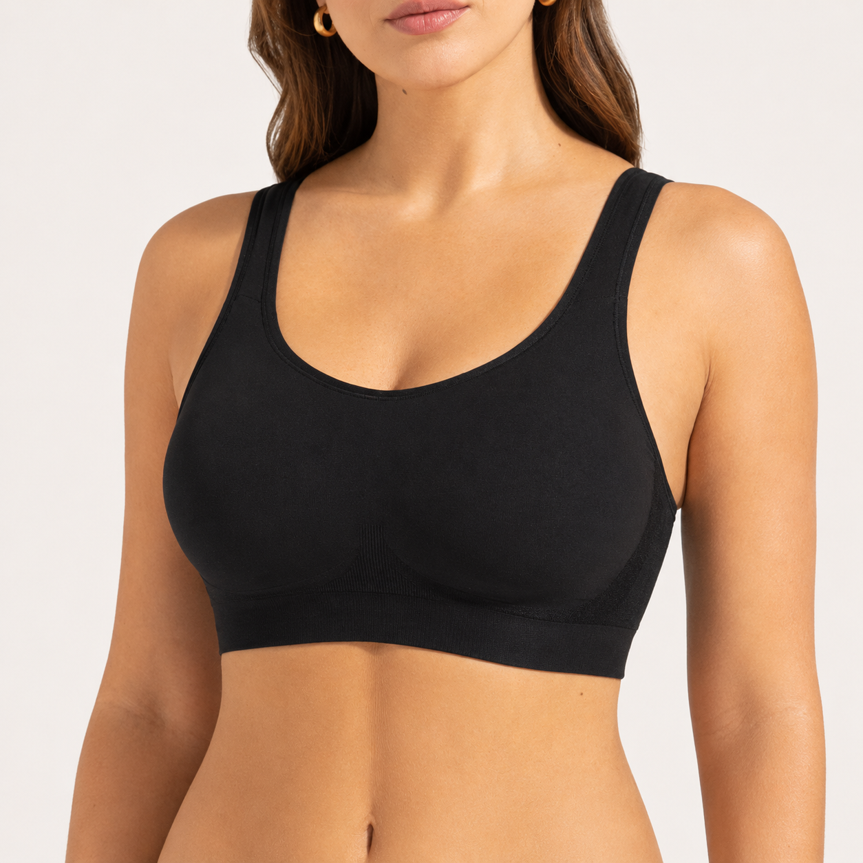 Casual Supportive Seamless Wireless Bra For Women