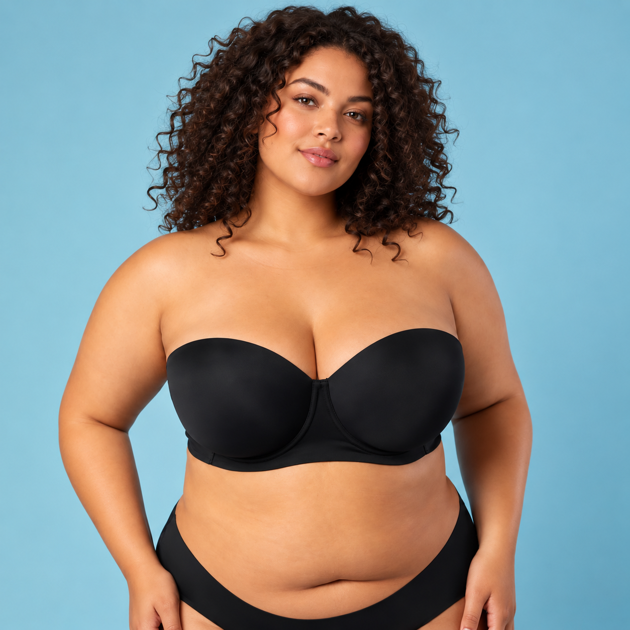 Strapless Push Up T Shirt Bra For Women