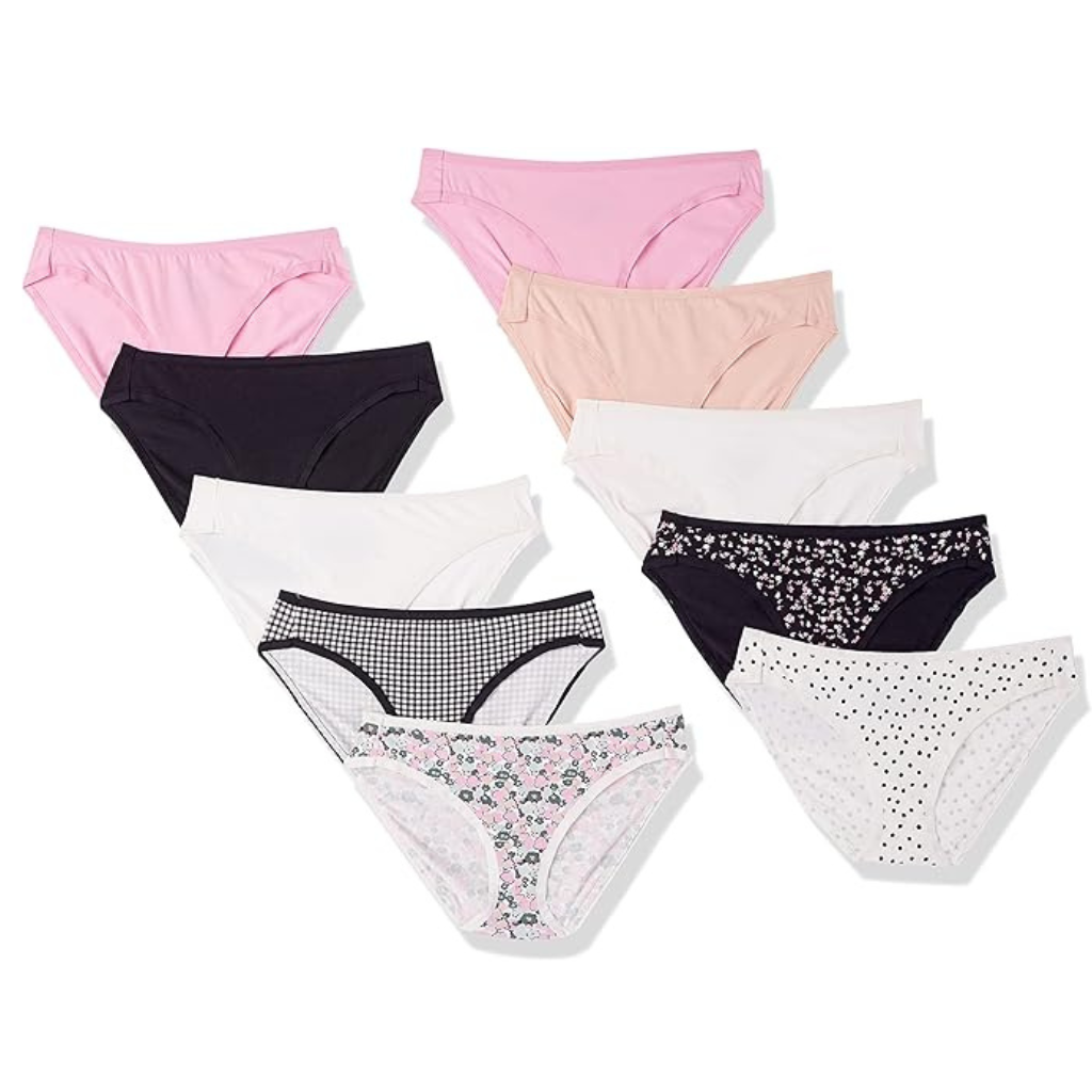  Spandex Bikini Brief Underwear For Women